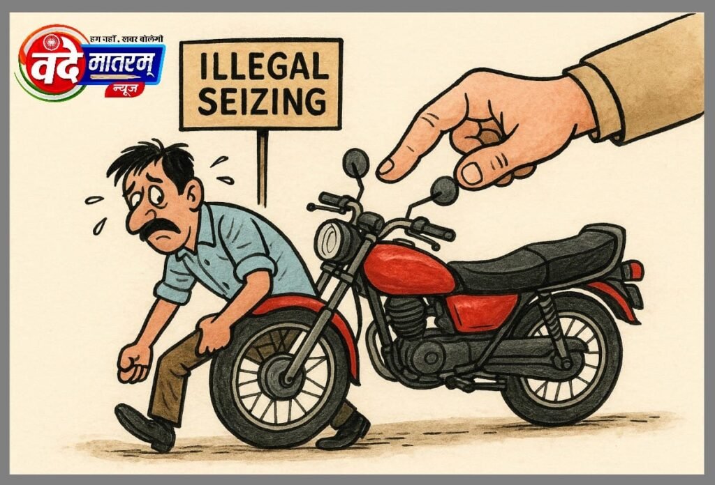 Illegal business of seizure