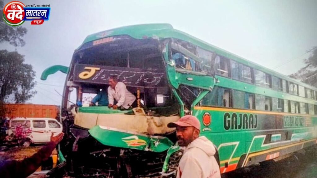 Accident on Ratlam Four-Lane