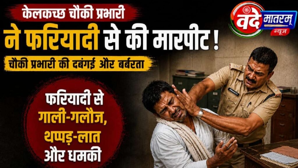 Ratlam : चौकी प्रभारी की बर्बरता, एसडीओपी ने बैठाई जांच 1 Brutality by police outpost in-charge in Ratlam