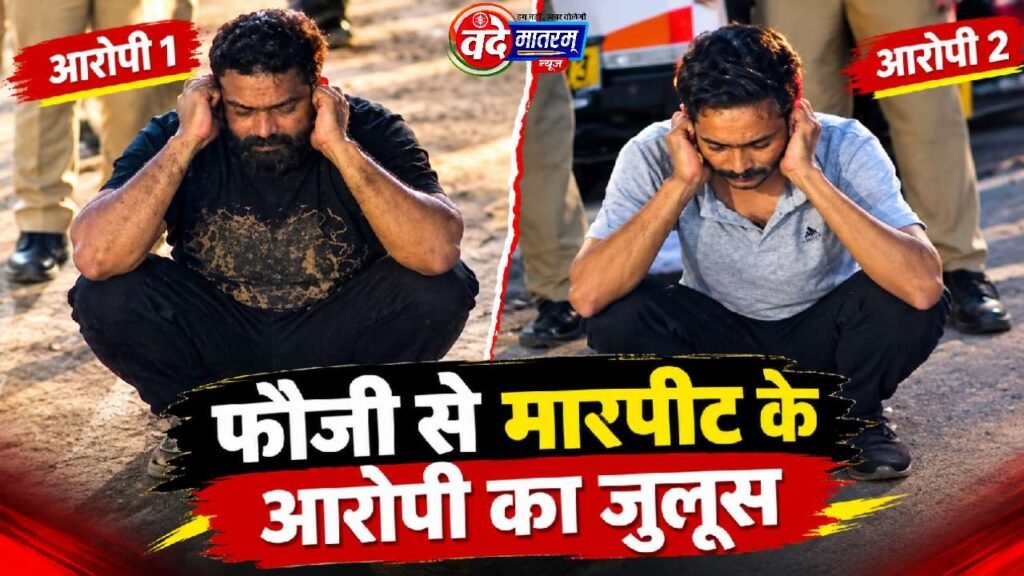 Ratlam : बदमाशों का उठक-बैठक लगवाकर जुलूस, राजनीतिक संरक्षण से गरमाया मामला 1 Ratlam Police