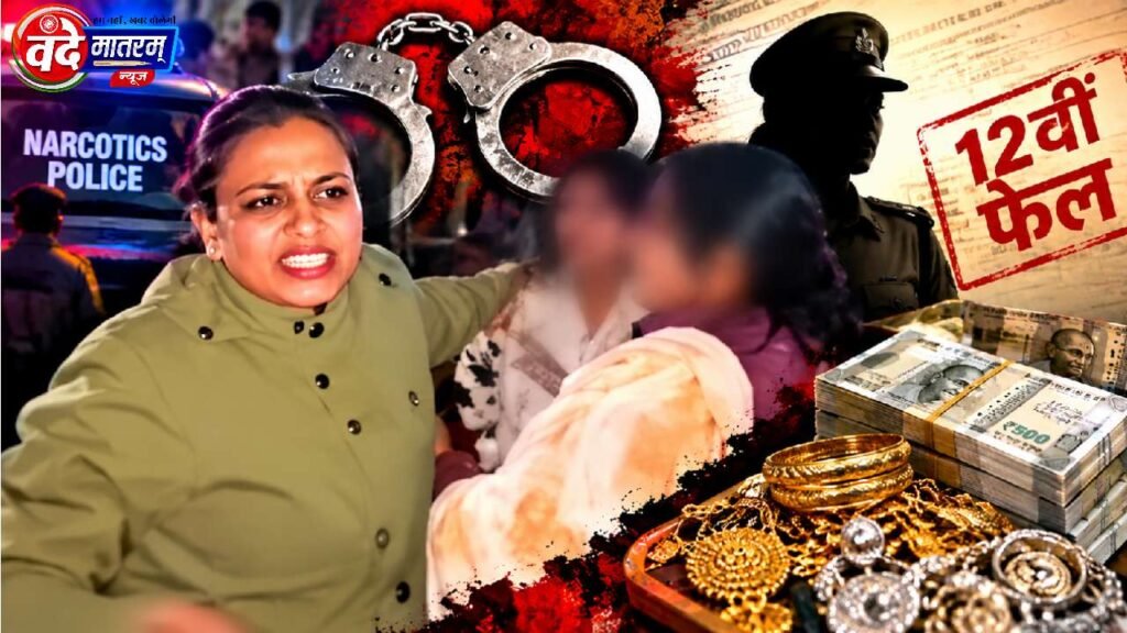 Ratlam : 12वीं फेल बनी फर्जी नारकोटिक्स TI, नकदी और सोने-चांदी के जेवर जब्त 1 Fake Narcotics TI in Ratlam