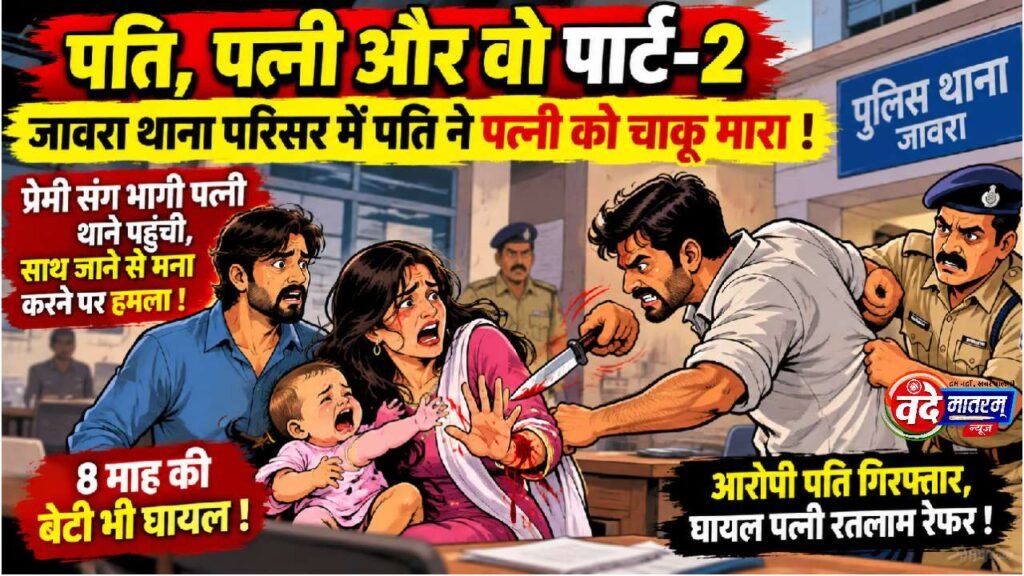 Incident in Javra police station of Ratlam