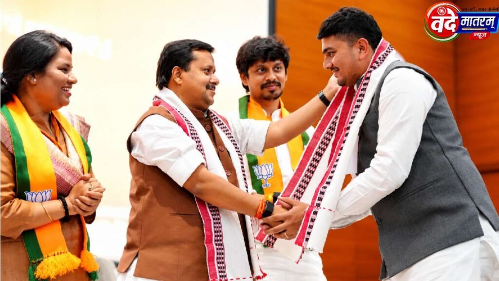 National Brainstorming : भाजयुमो की पहली राष्ट्रीय कार्यकारिणी बैठक में शामिल हुए विप्लव 1 National Brainstorming